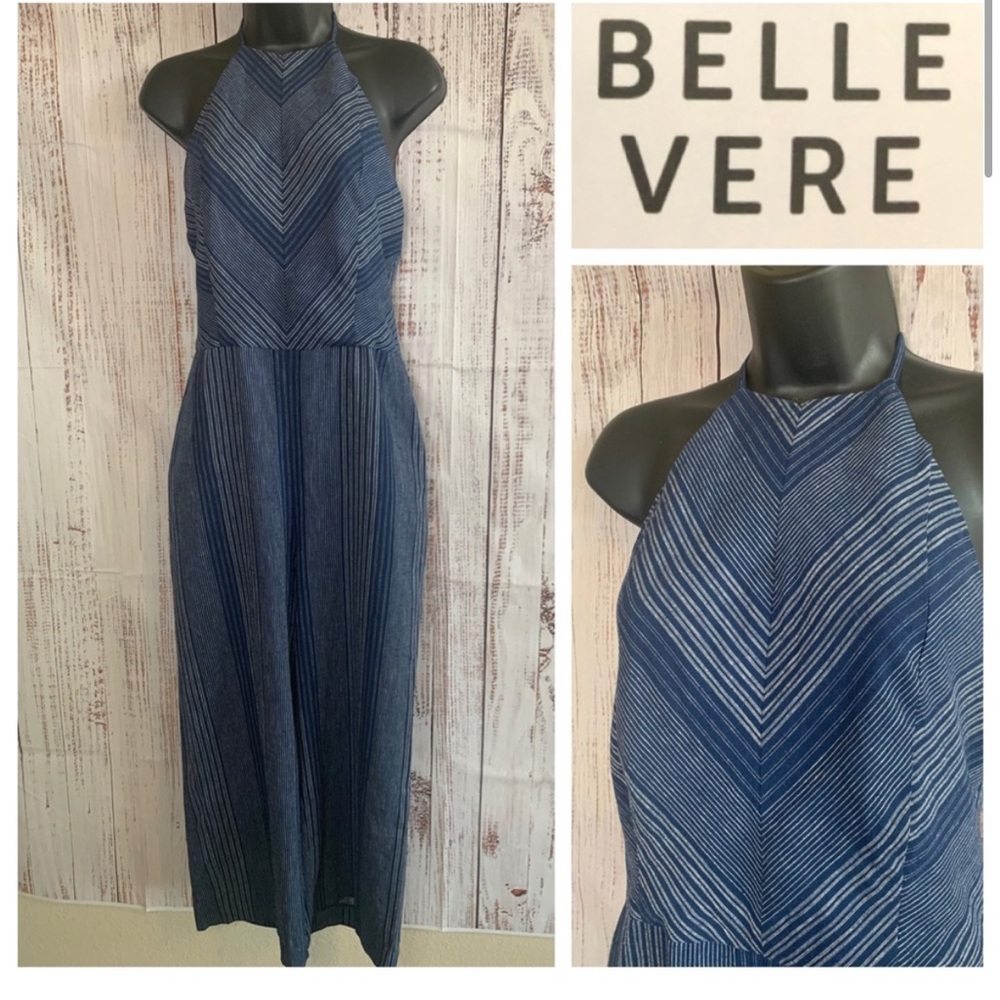 Belle Verve Blue Jumpsuit